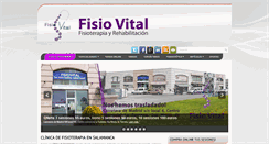 Desktop Screenshot of centrofisiovital.com